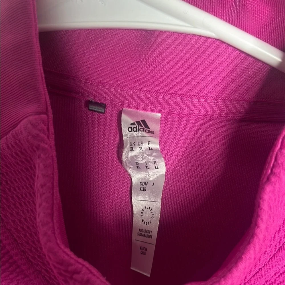 Adidas Women's Pink Jacket - Picture 2 of 4